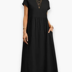 Robe Longue Décontractée pour Femme | Confort Élégant