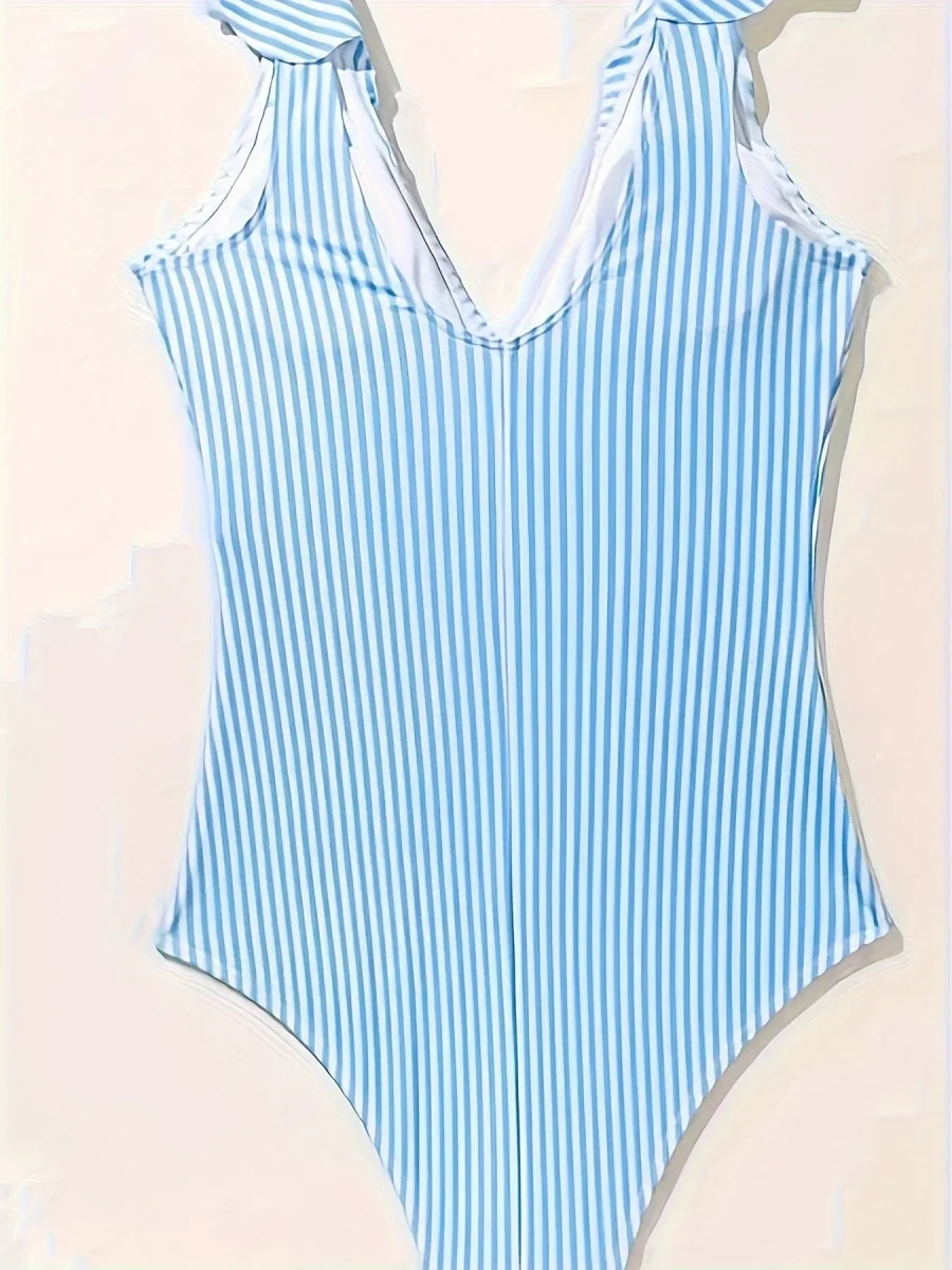 Léa - Maillot De Bain Rayé Élégant Et Moderne – Image 7