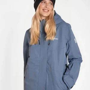 Veste de ski Aura Slate Blue – Femmes