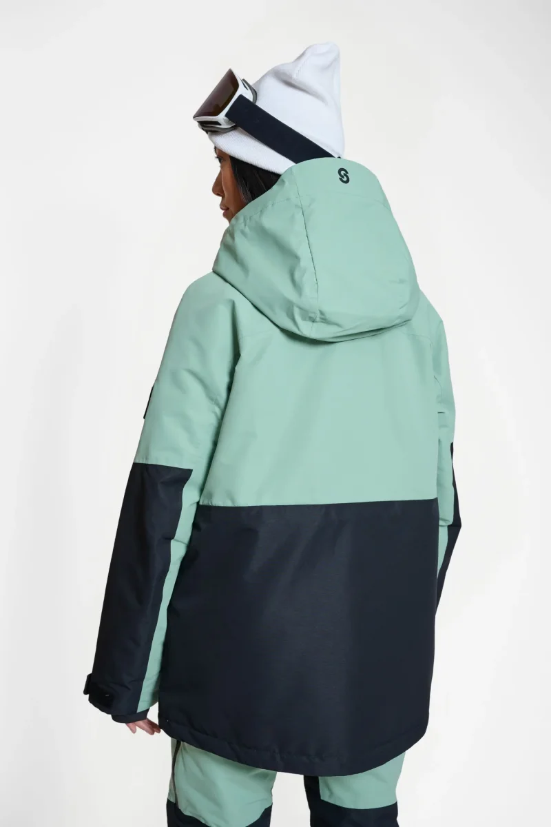 Veste de ski Lynx Dusty Green – Femmes – Image 3