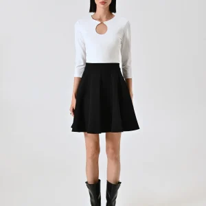 Abito Bicolor a Ruota