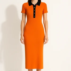 Robe Polo Orange
