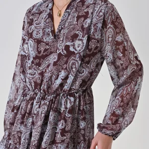 Abito stamoa Cachemire con Balza