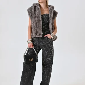 Gilet effetto Pelliccia