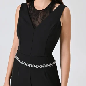 Cintura Anelli Argento e Strass