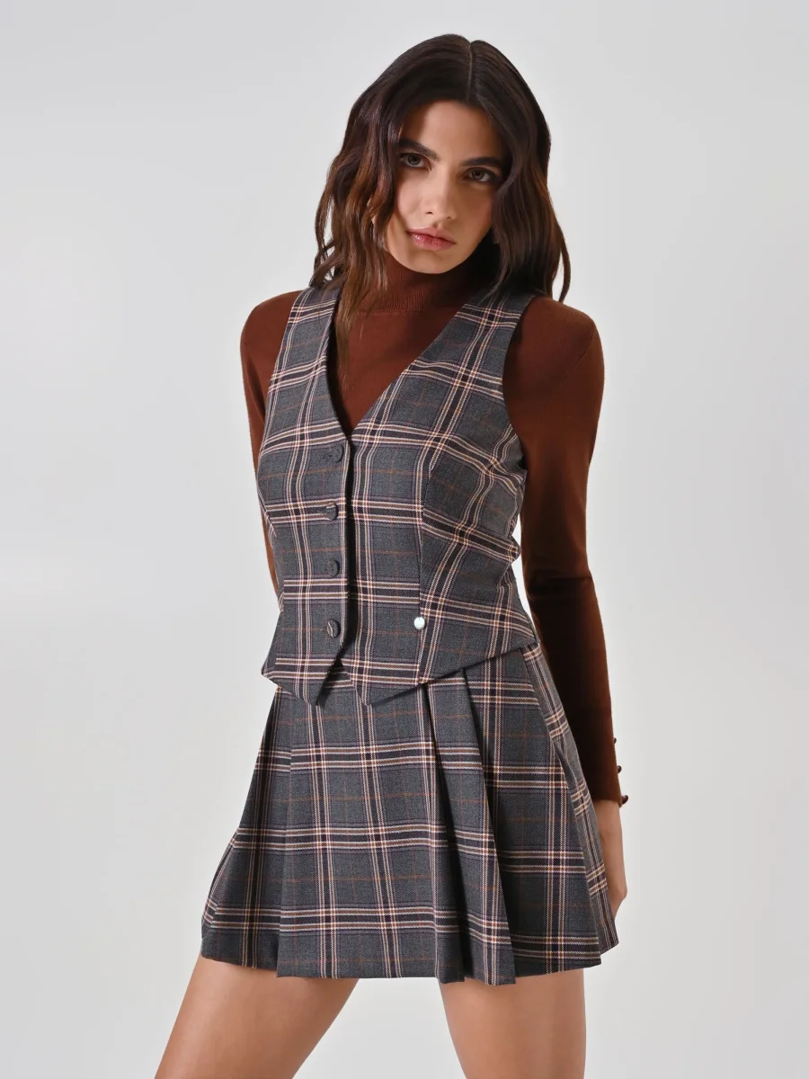 Gilet fantasia check – Image 7