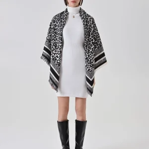 Sciarpa Animalier Black & White