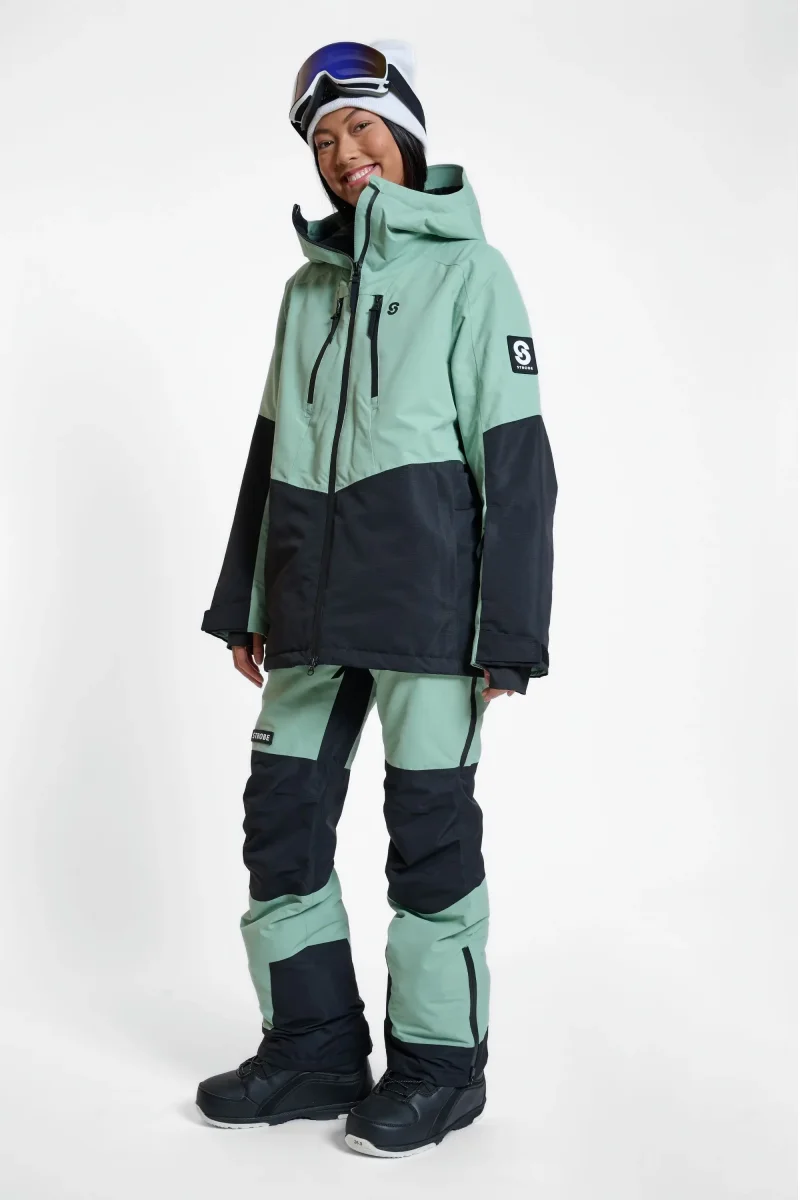 Veste de ski Lynx Dusty Green – Femmes – Image 4