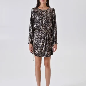 Abito Animalier Lurex