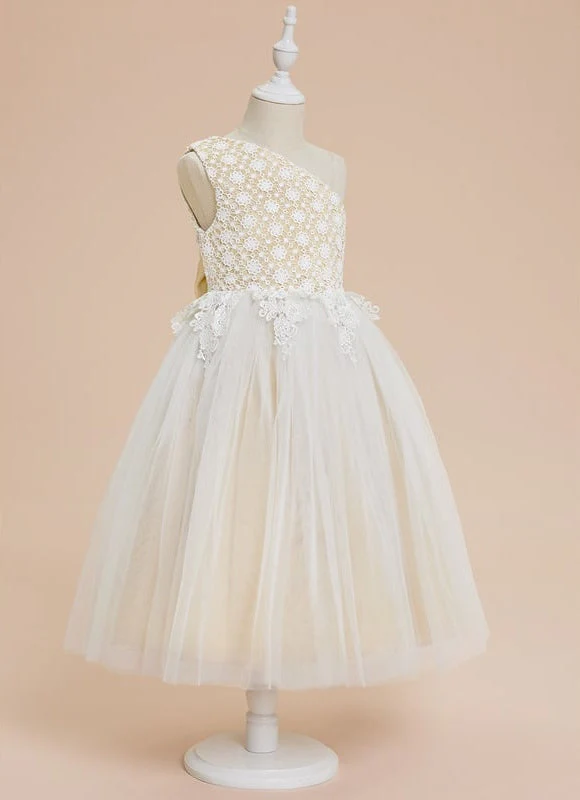 Robe De Cérémonie Longue Bohème Chic Couleur Champagne – Image 5