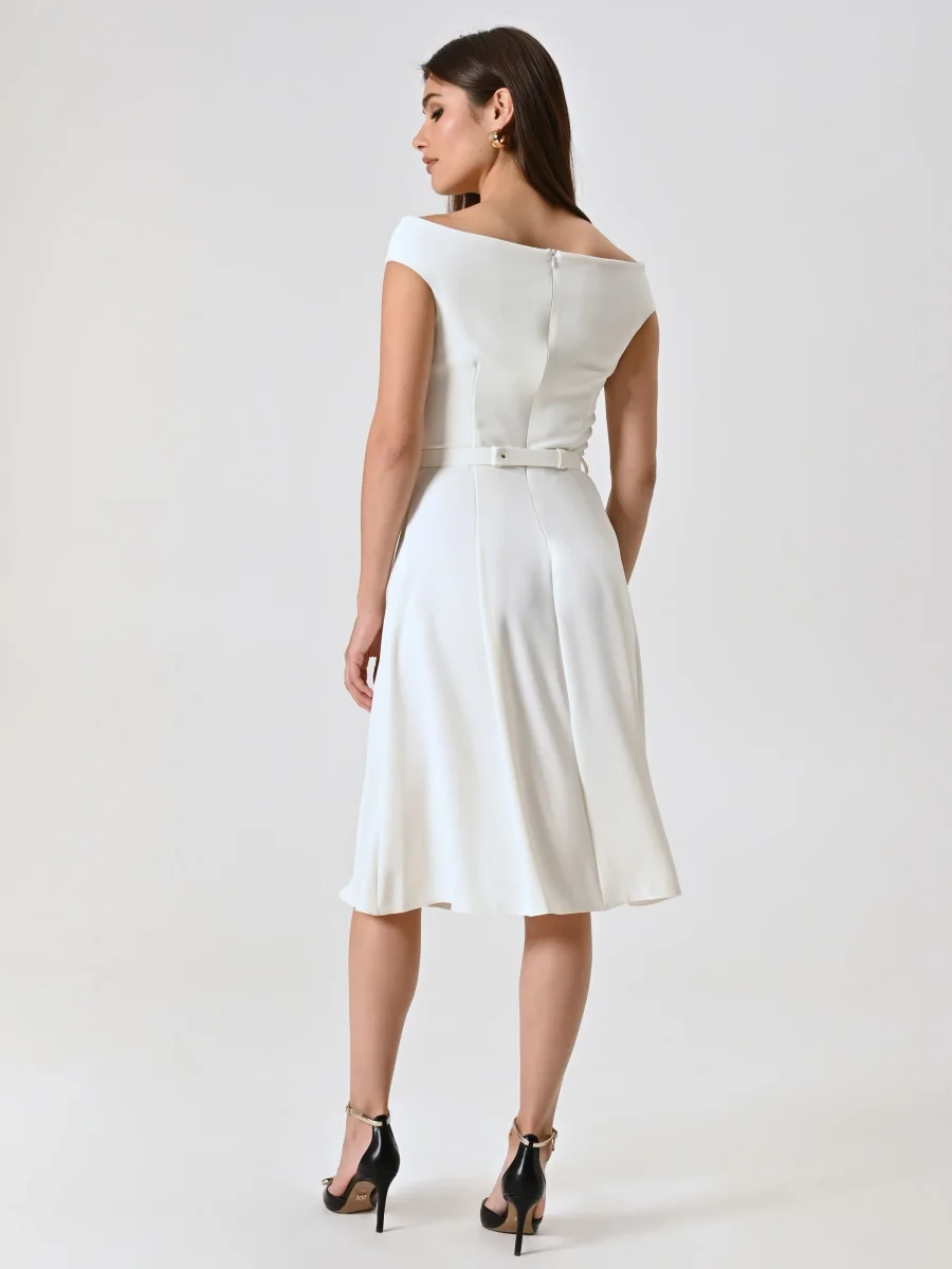 Abito Bianco off-the-Shoulders – Image 5