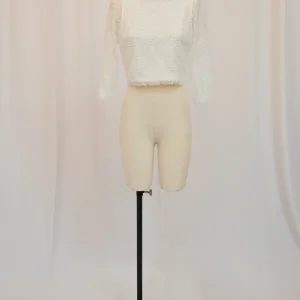 Top Ingenue  avec manches T38 n°745 - Vente Prototype