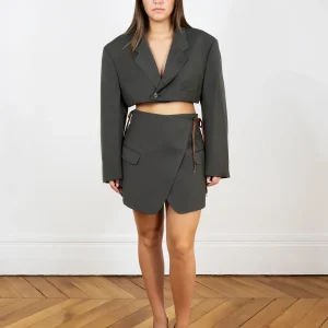 Le Tailleur Jupe à Lacets