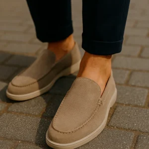 Georges - Mocassins en suède Homme