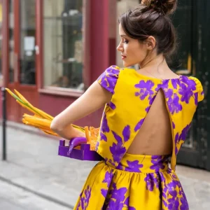 Jupe La Gourmande couleur - Jacquard