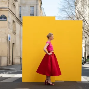 Jupe - L'Enjouee rouge