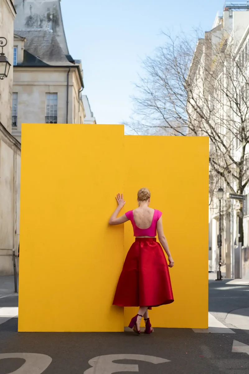 Jupe - L'Enjouee rouge – Image 3