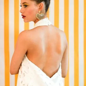 Boucles d'oreilles coeurs dorées