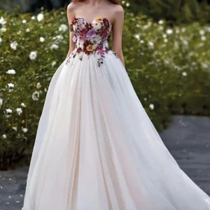 Robe mariage civil couleur