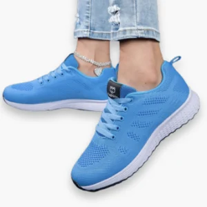 Baskets légères à lacets pour femme | Souples et respirantes