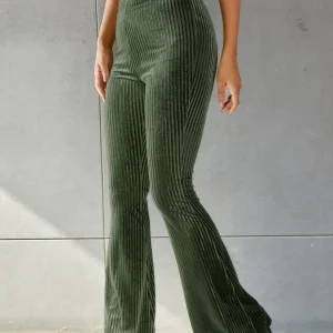 Céline - Pantalon Évasé Velours