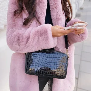 Elina - Manteau teddy femme