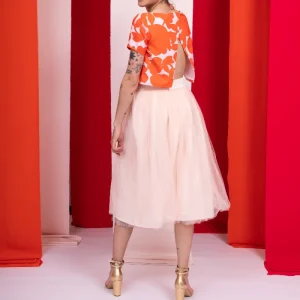 Top L'Intrépide Poudre/Orangé