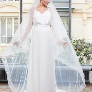 Le Voile Long Ivoire