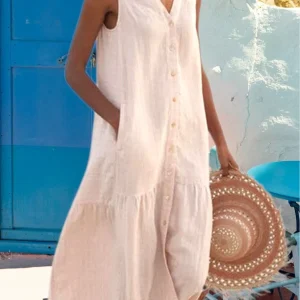 Camille - Robe Maxi Légère Confortable