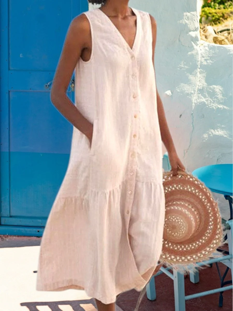 Camille - Robe Maxi Légère Confortable – Image 2