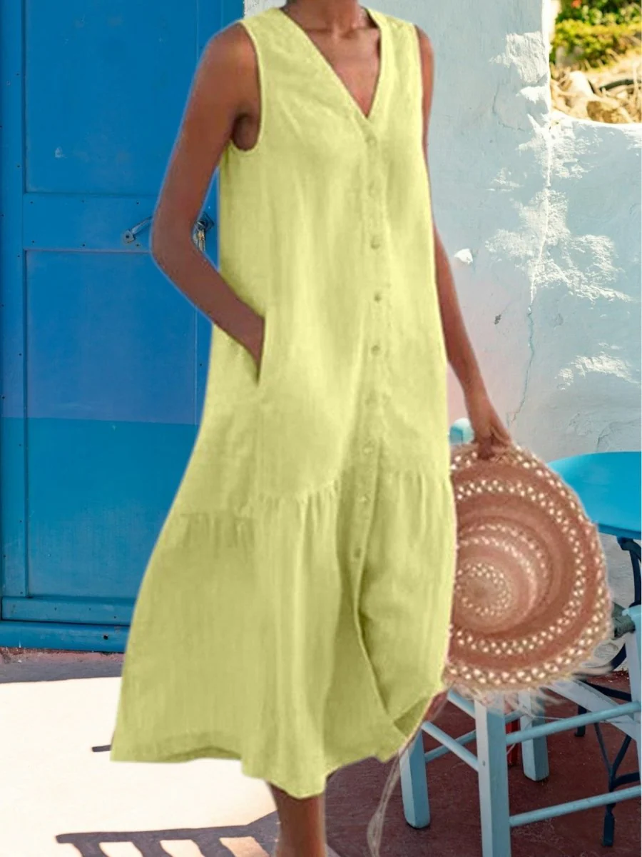 Camille - Robe Maxi Légère Confortable – Image 7