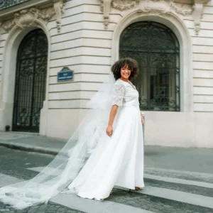 Top La Déterminée et Jupe Douce - Grande Taille