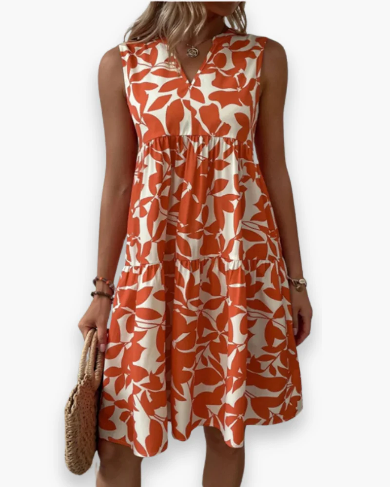 Robe chic courte évasée pour femme | Souple et stable – Image 4