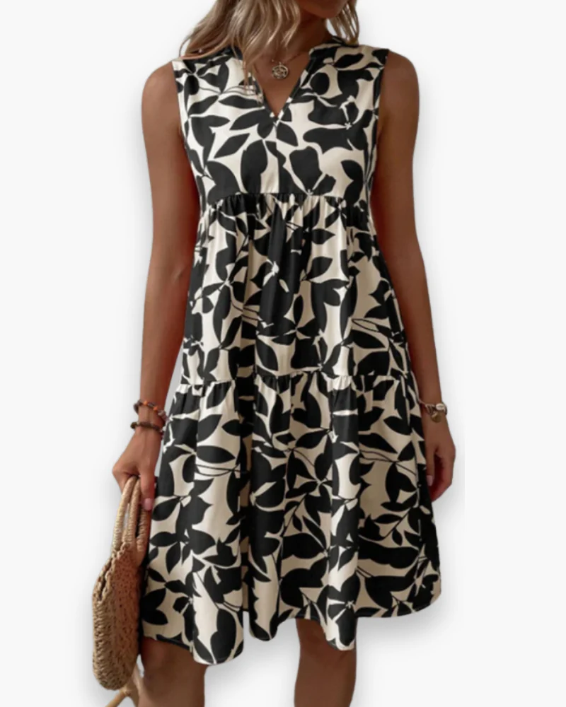 Robe chic courte évasée pour femme | Souple et stable – Image 5