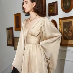 Robe De Cérémonie Courte Champagne