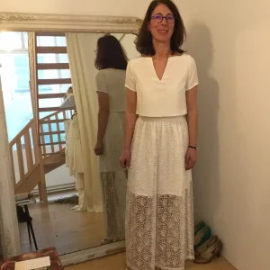 Seconde Main - Ensemble Top l'Intrépide et jupe La Malicieuse - L'Amusée