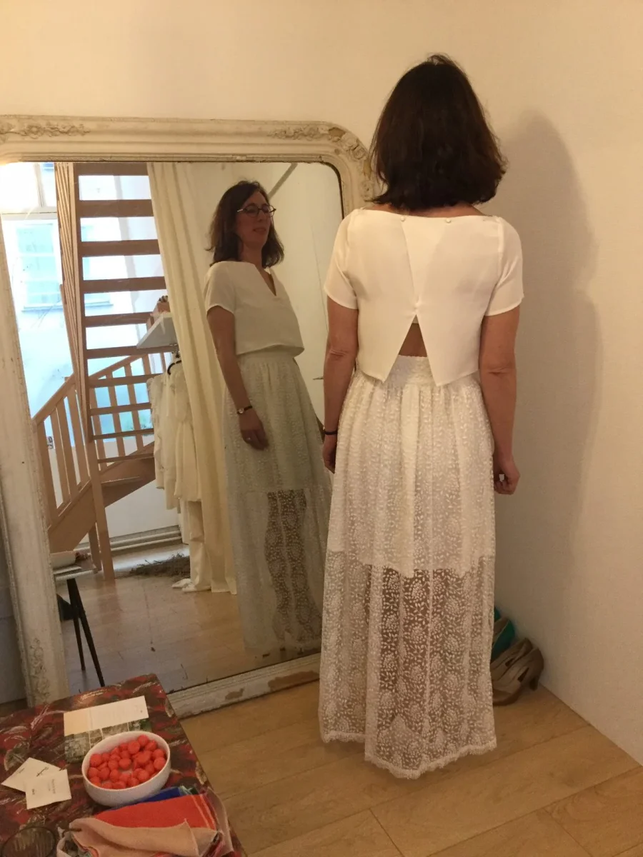 Seconde Main - Ensemble Top l'Intrépide et jupe La Malicieuse - L'Amusée – Image 3