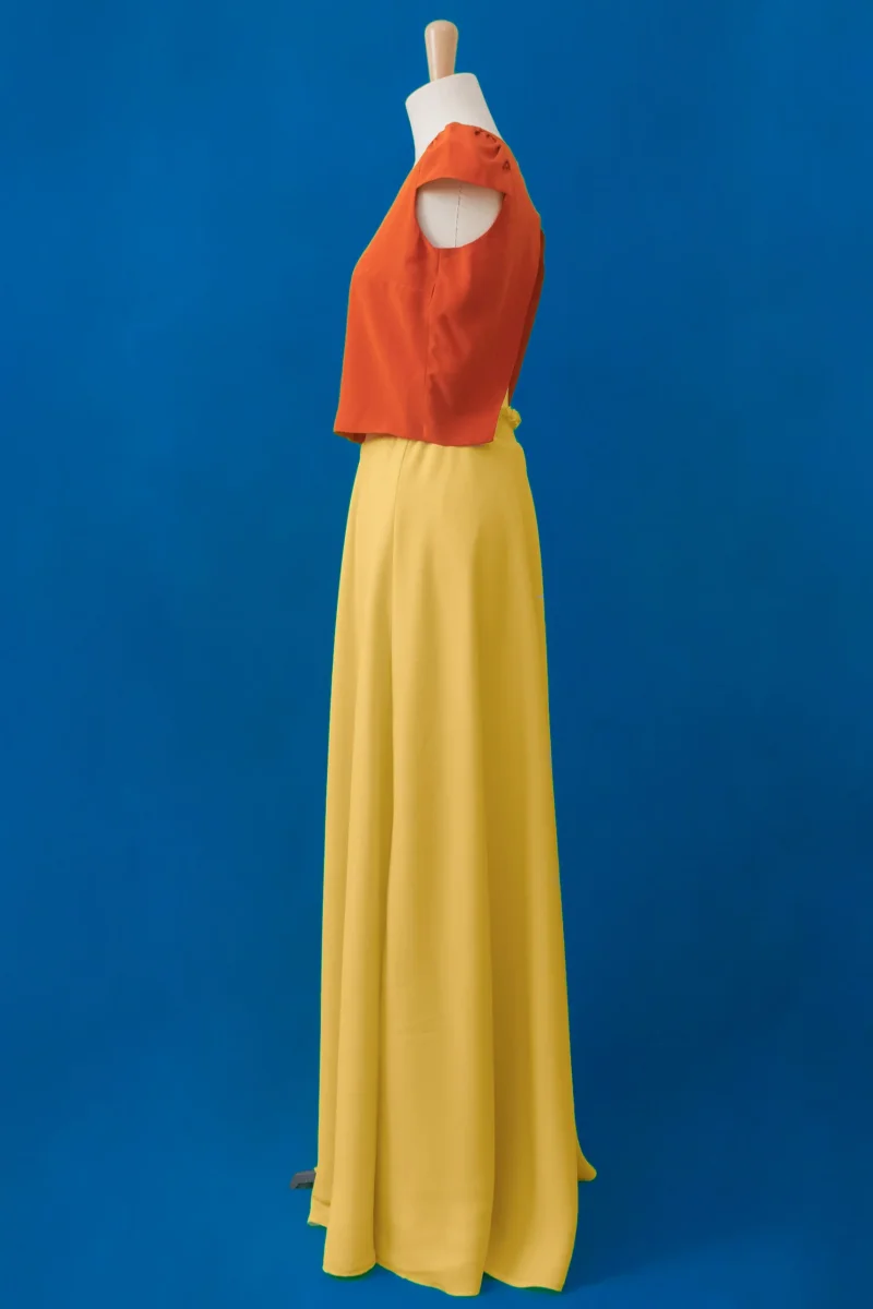 Seconde Main - Jupe Indispensable longue jaune 21 - L'Amusée – Image 4