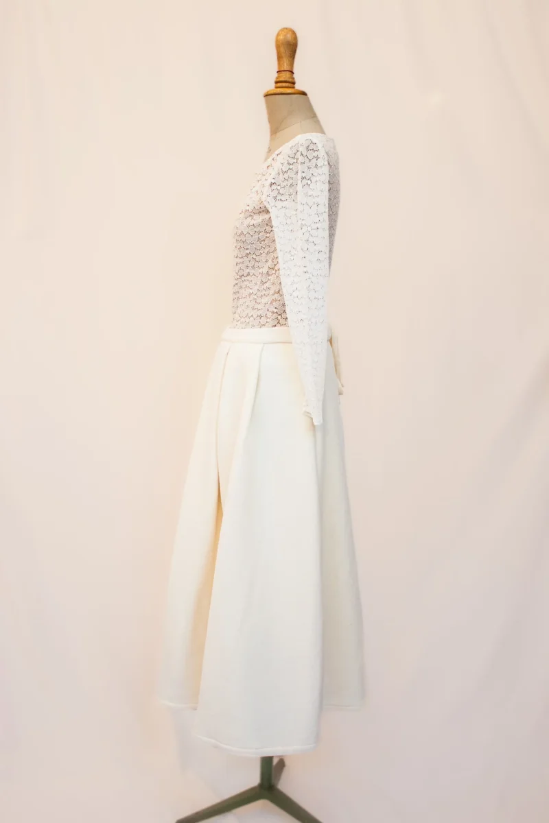 Seconde Main - Jupe Intemporelle Laine - L'Amusée – Image 4