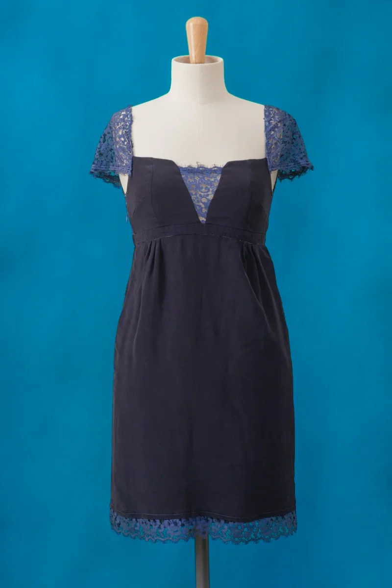 Seconde Main - La Baratineuse courte couleur bleue 1 - L'Amusée – Image 3