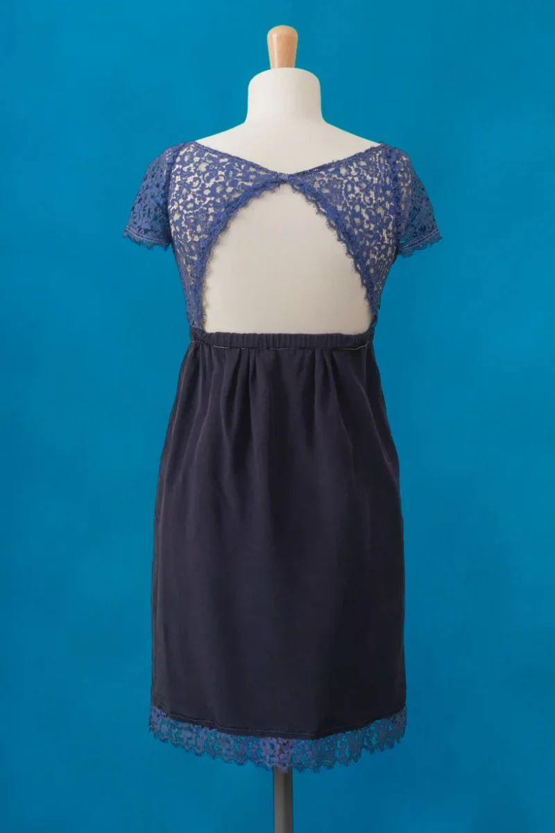 Seconde Main - La Baratineuse courte couleur bleue 1 - L'Amusée – Image 4