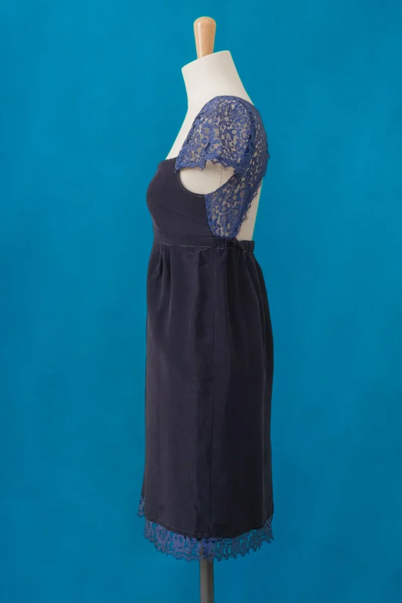 Seconde Main - La Baratineuse courte couleur bleue 1 - L'Amusée – Image 5