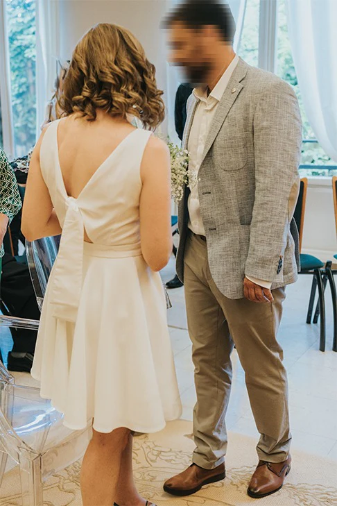 Seconde Main - La robe L'Attachante Blanc Cassé - L'Amusée – Image 4