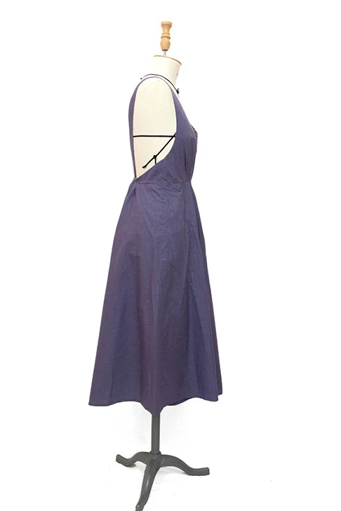 Seconde Main - La robe à carreaux et doublure colorée 60 - L'Amusée – Image 4