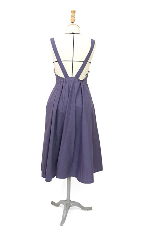 Seconde Main - La robe à carreaux et doublure colorée 60 - L'Amusée – Image 5