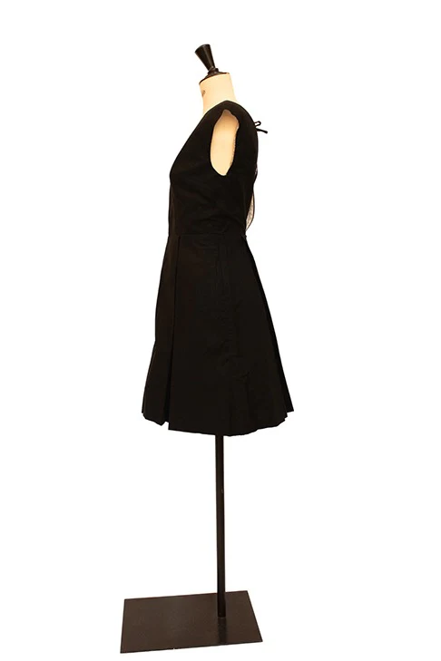 Seconde Main - La robe noire avec imprimé fleurs 59 - L'Amusée – Image 5