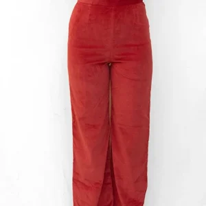 Seconde Main - Le pantalon droit en velours 93 - L'Amusée