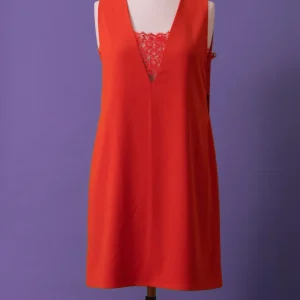 Seconde Main - Robe Enjôleuse rouge 24 - L'Amusée