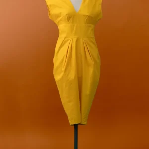 Seconde Main - Robe L'Ardente Jaune 26 - L'Amusée