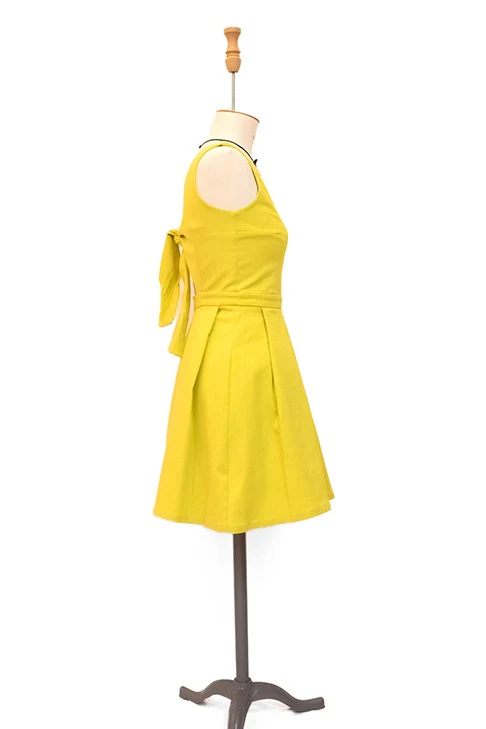 Seconde Main - Robe l'Attachante jaune 75 - L'Amusée – Image 4